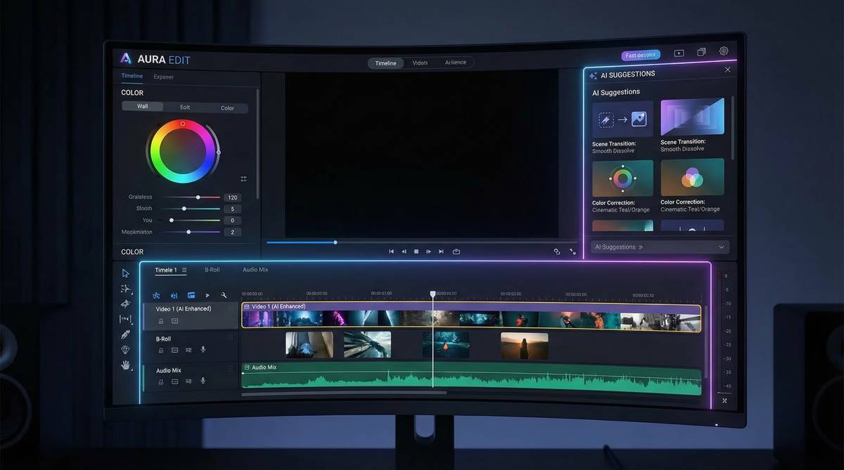 AI创作工具界面